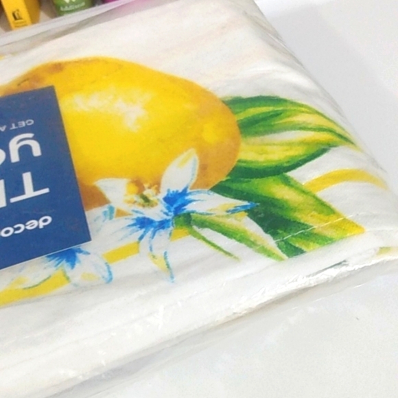 KITCHEN TOWELS 4 PIECE SET SIZE 20" X 30" 100% COTTON DISH TOWELS DRY CLOTHS NWT - Picture 3 of 3